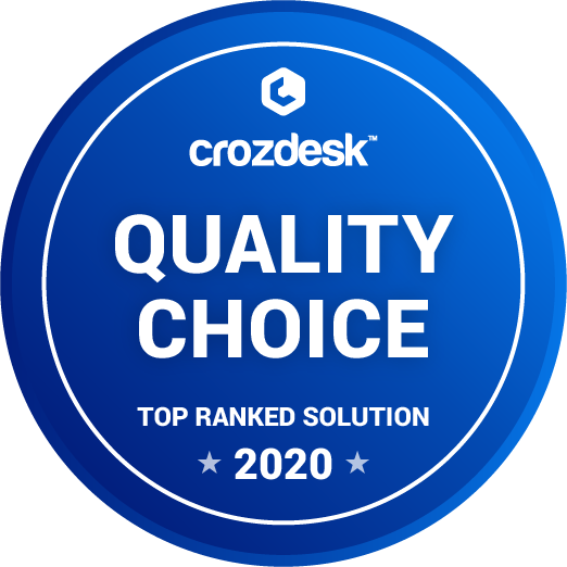 Crozdesk Quality Choice Award 2020