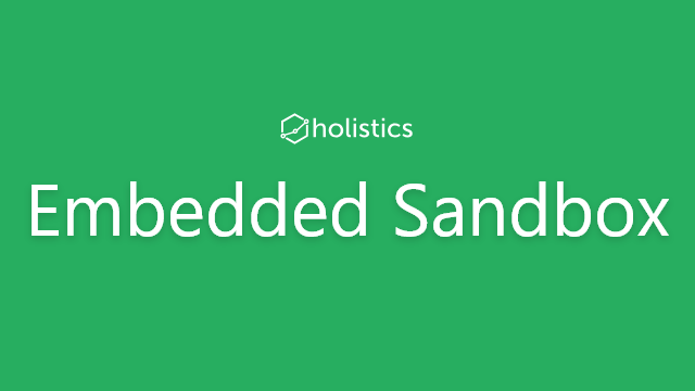 Embedded Sandbox